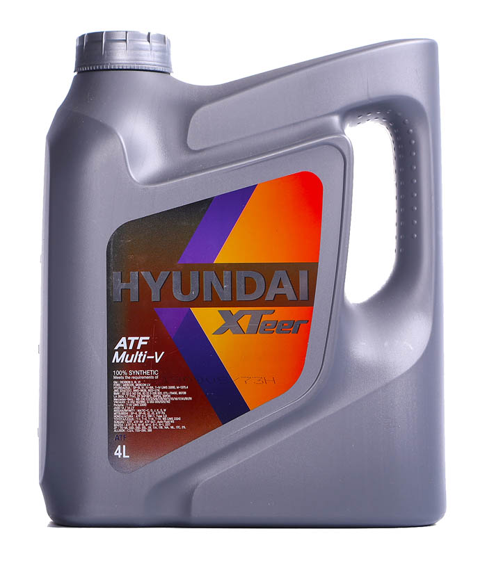 HYUNDAI-XTEER 1041411 Масло трансмиссион HYUNDAI XTeer 4л синтетика ATF Multi V LV