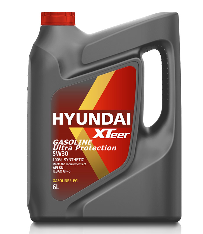 HYUNDAI-XTEER 1061011 Масло моторное синтетическое G800 SP 5W30, 6 л