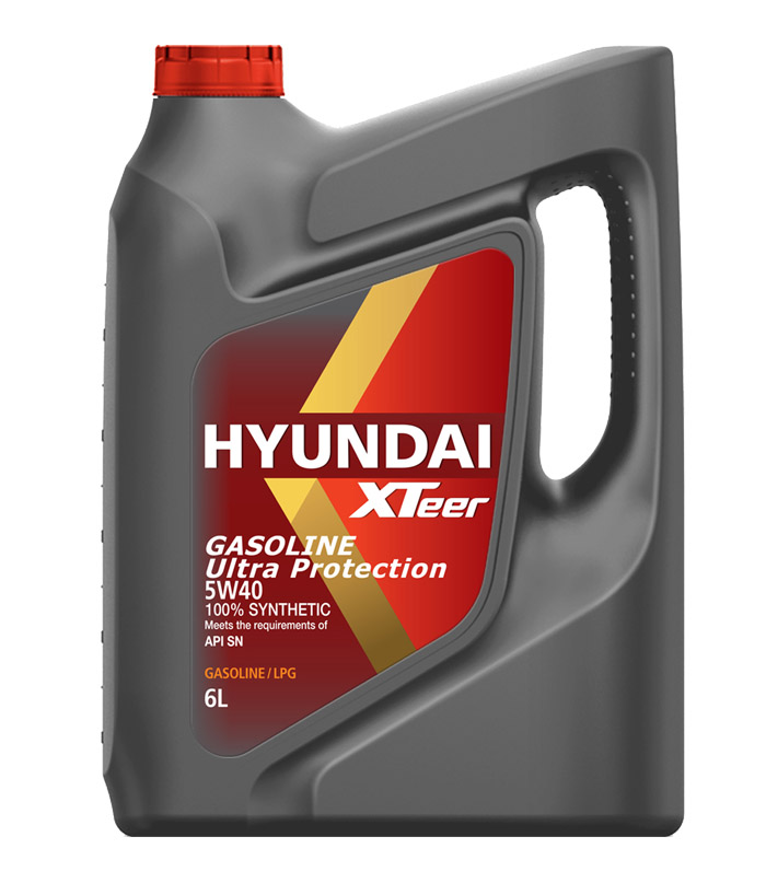 HYUNDAI-XTEER 1061126 Масло моторное XTeer G800 SP 5W-40 6л [Gasoline Ultra Protection]