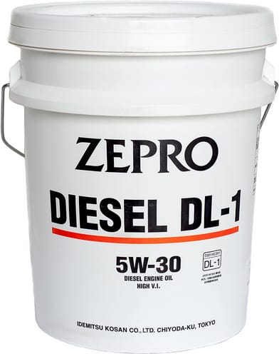 IDEMITSU 2156020 Масло моторное полусинтетическое 20л zepro diesel dl 1 5w30 (c2) купить в Самаре