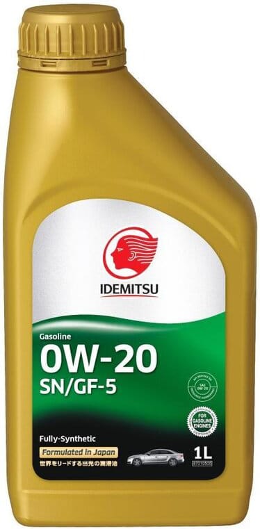 IDEMITSU 30011325724 Масло моторное синтетическое 1л 0w20 f s (sn, gf 5)