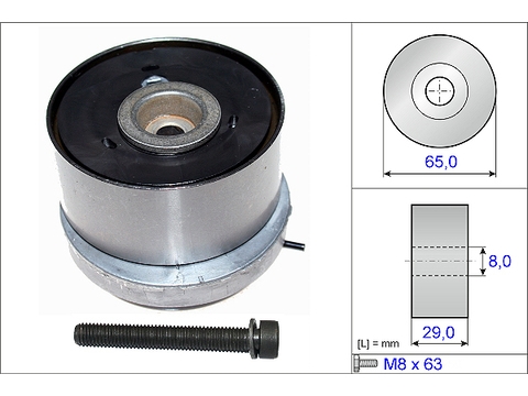 INA 531077910 Ролик ремня ГРМ OPEL Z16XER/Z18XER