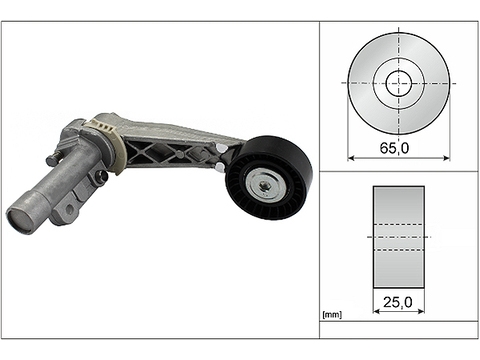 INA 534031810 Натяжитель ремня CITROEN C4 I-II, C5 III, PEUGEOT 207, 308, 208 534031810