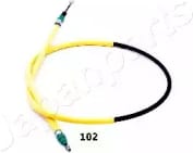 JAPANPARTS BC102 Трос, стояночная тормозная система