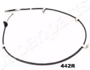 JAPANPARTS BC442R Трос ручного тормоза L