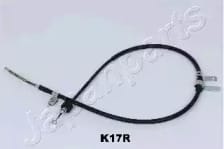JAPANPARTS BCK17R Трос ручного тормоза R