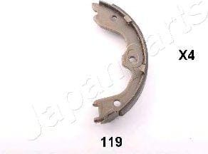 JAPANPARTS GF119AF Колодки торм.бараб.ручн.торм.[170x32.2]