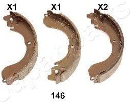 JAPANPARTS GF146AF Колодки тормозные барабанные
