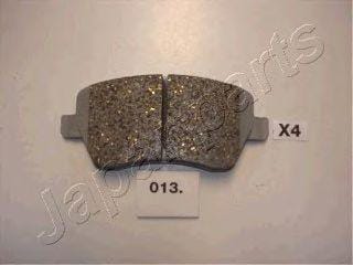 JAPANPARTS PA013AF Колодки тормозные дисковые, комплект | перед |
