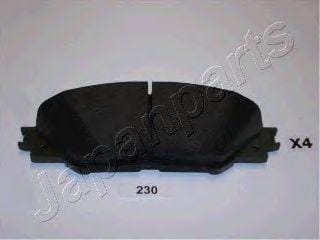 JAPANPARTS PA230AF Колодки торм.пер.