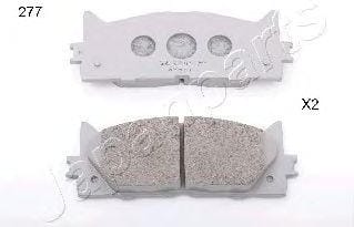JAPANPARTS PA277AF Колодки тормозные дисковые, комплект | перед |