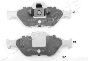 JAPANPARTS PA302AF Колодки торм.пер.