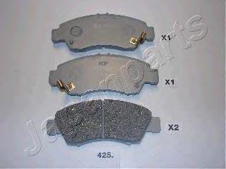JAPANPARTS PA425AF Колодки торм.пер.