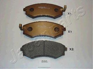 JAPANPARTS PA590AF Колодки торм.пер.