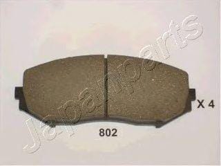 JAPANPARTS PA802AF Колодки тормозные дисковые, комплект | перед |