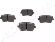JAPANPARTS PP0007AF Колодки тормозные дисковые, комплект | зад |