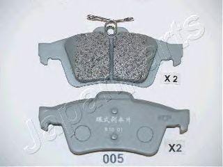 JAPANPARTS PP005AF Колодки торм.задн.