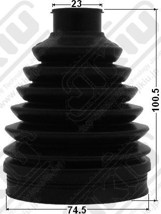 JIKIU CD11035 Пыльник ШРУСа HYUNDAI SOLARIS/KIA RIO 10- нар.