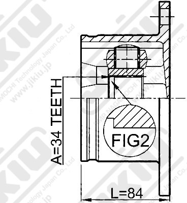JIKIU JC33029 ШРУС