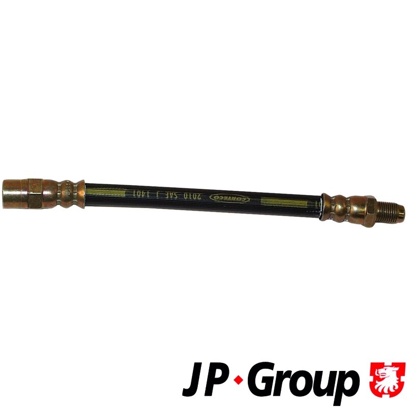 JP GROUP 1161602700 Шланг тормозной AUDI 80/VW JETTA/GOLF II/III/PASSAT/T4/VENTO задний