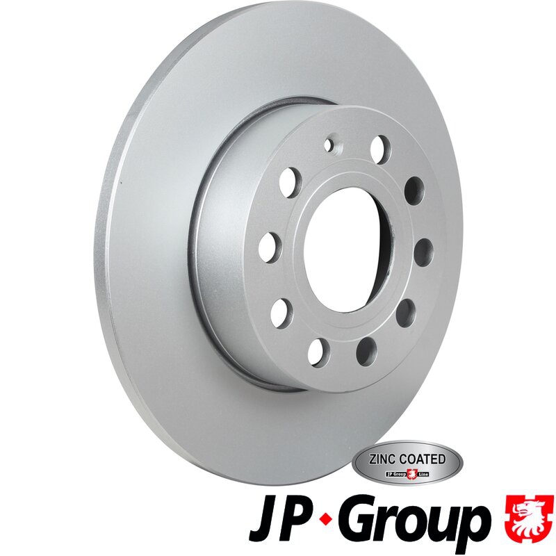 JP GROUP 1163205800 Диск тормозной AUDI A3/SKODA OCTAVIA/VW GOLFV/JETTA 03- задний