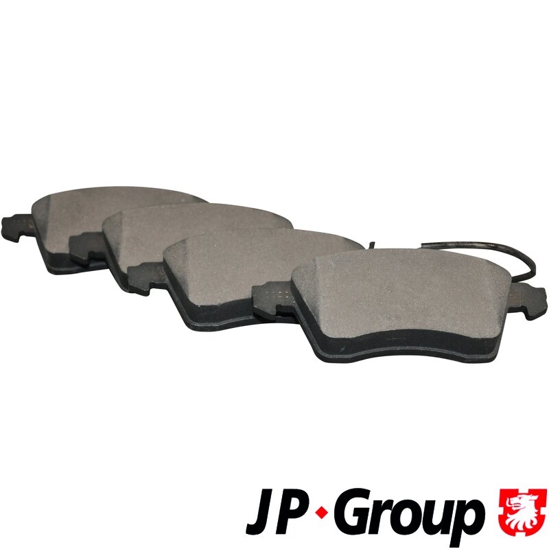 JP GROUP 1163603910 Колодки торм.перед.[BRAX, DK]