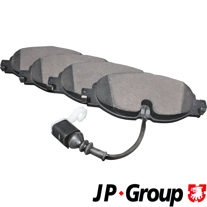 JP GROUP 1163609510 Колодки тормозные AUDI A3/SKODA OCTAVIA/VW GOLF 12-/PASSAT 14- передние
