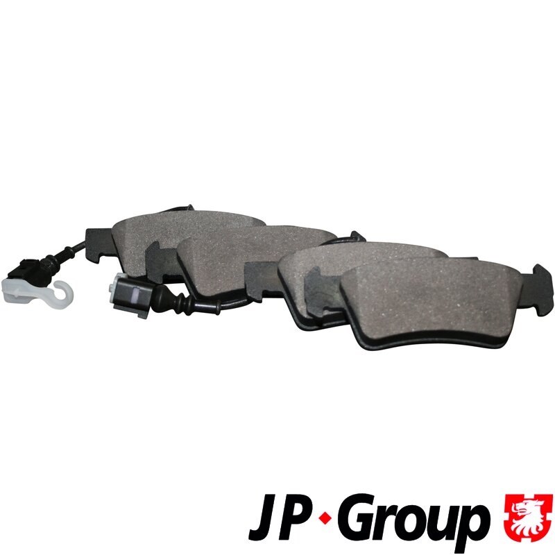 JP GROUP 1163706710 Колодки тормозные VOLKSWAGEN TOUAREG 02-10 задние с датч.