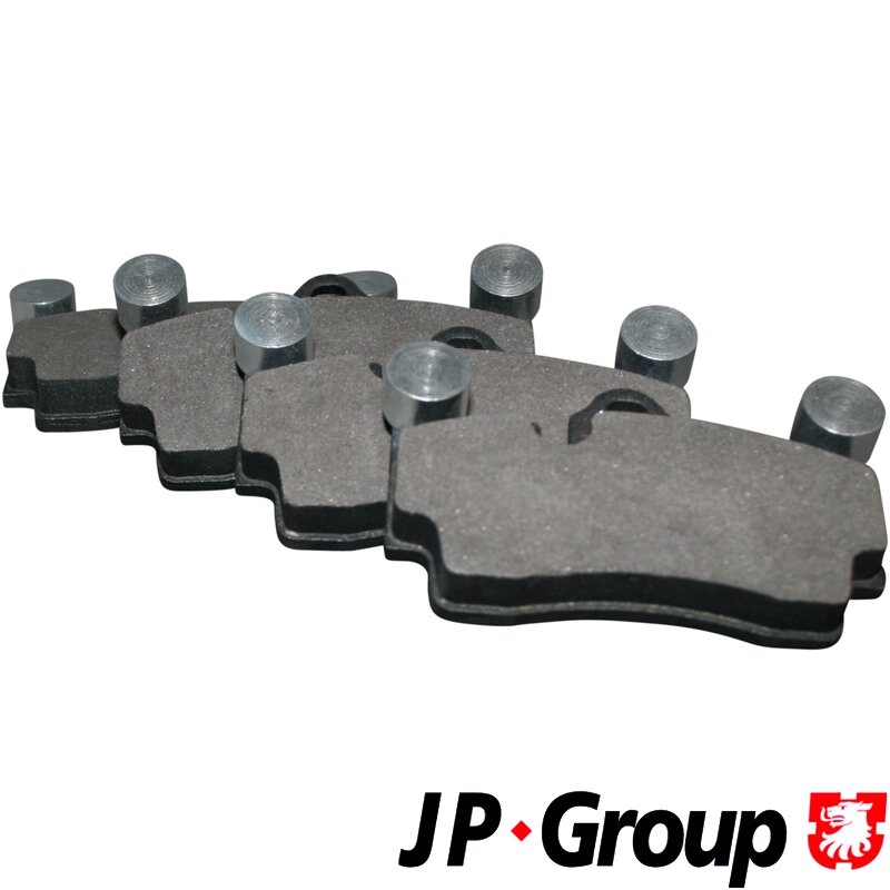 JP GROUP 1163706910 Колодки тормозные VOLKSWAGEN TOUAREG 03>/PORSCHE CAYENNE 03> задние