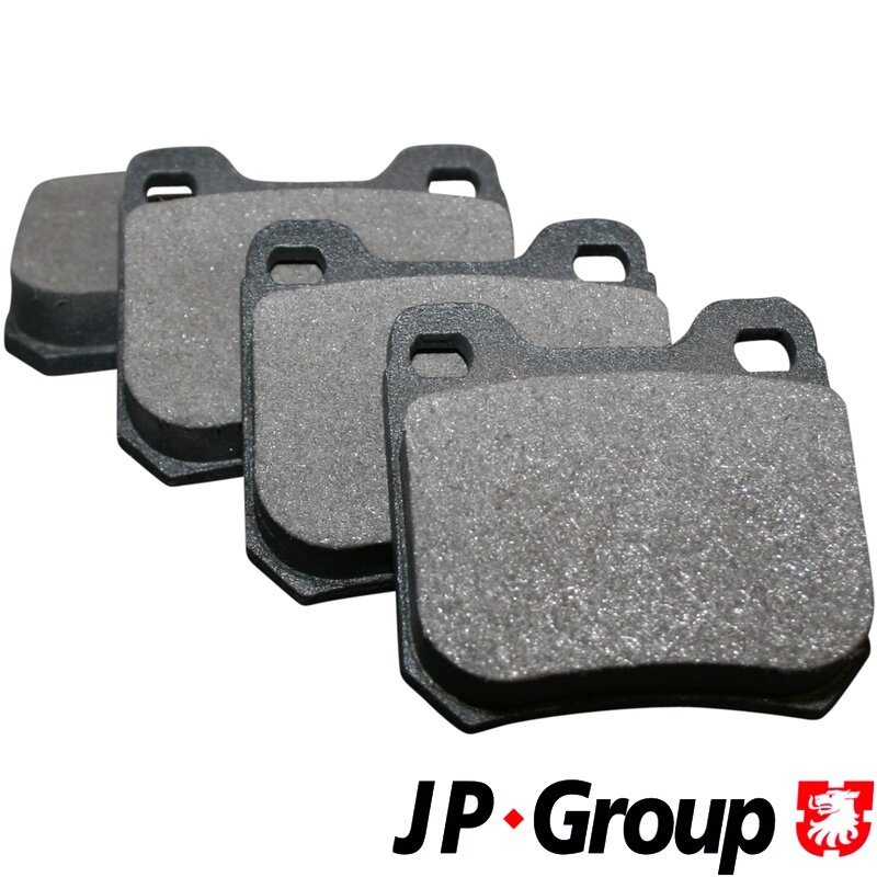 JP GROUP 1263700410 Колодки тормозные OPEL OMEGA A/B VECTRA B/SAAB 900 93-98/9-3 98-03/9-5 задние