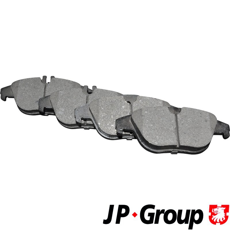 JP GROUP 1363702310 Колодки тормозные MERCEDES W204/X204 07- задние