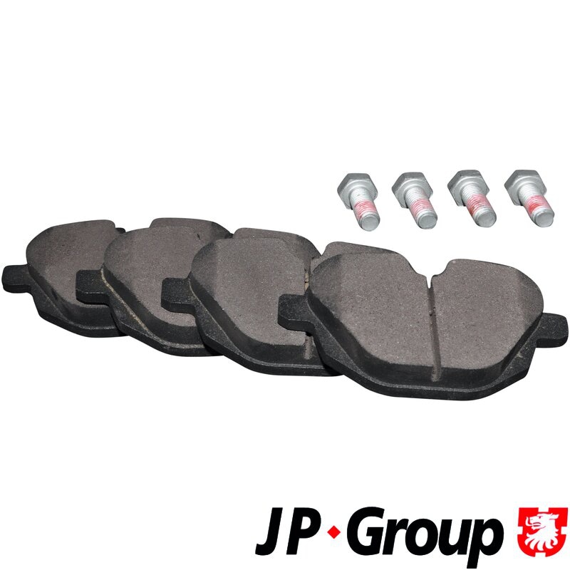 JP GROUP 1463701610 Колодки тормозные BMW 5 F10/F11/X3 F25/Z4 E89 2.0-3.0 10- задние