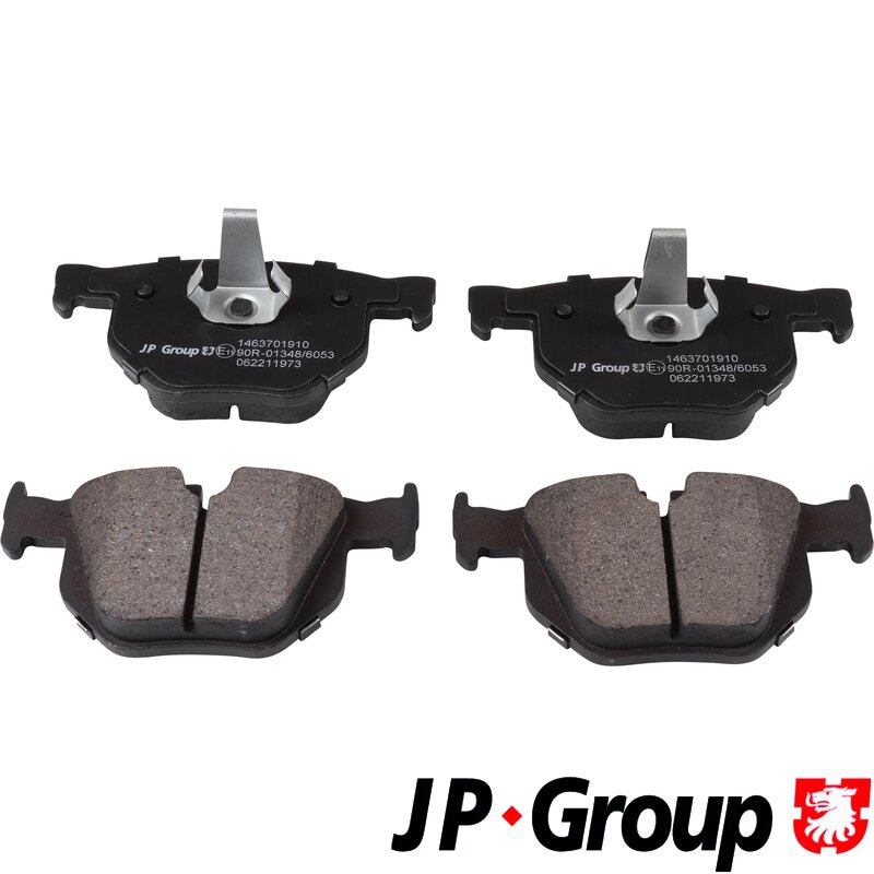 JP GROUP 1463701910 Колодки тормозные BMW E70/F15/E71/F16 задние