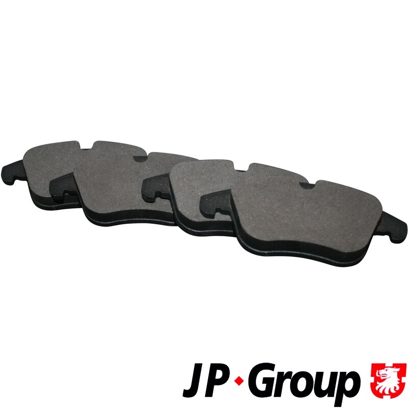 JP GROUP 1563601710 Колодки тормозные FORD MONDEO 07>/S-MAX 06>/VOLVO S80 06>/XC70/V70 07> передние