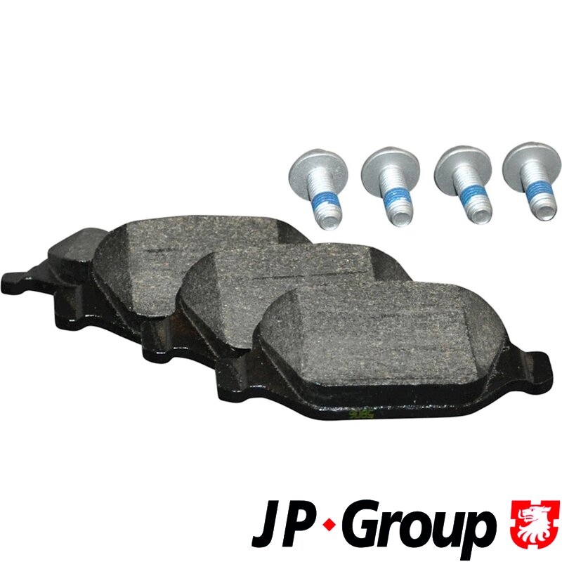 JP GROUP 3363700110 Колодки тормозные LADA GRANTA/KALINA/FIAT 500 07-/PANDA 03- задние
