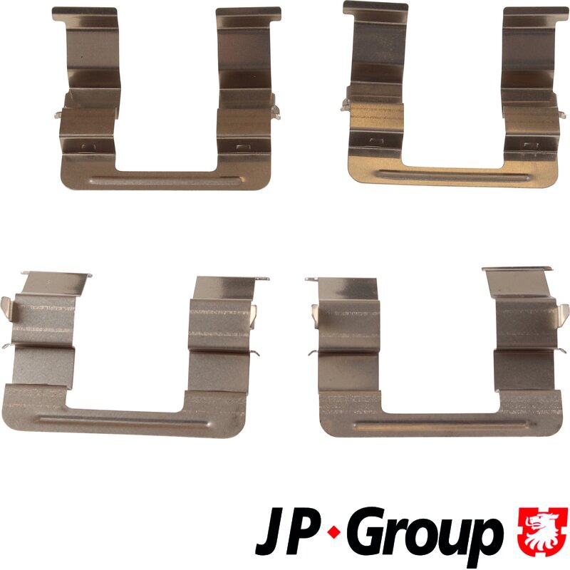 JP GROUP 3864003110 Пружины прижимные дисковых колодок к-т.MAZDA 6 02-07 перед.