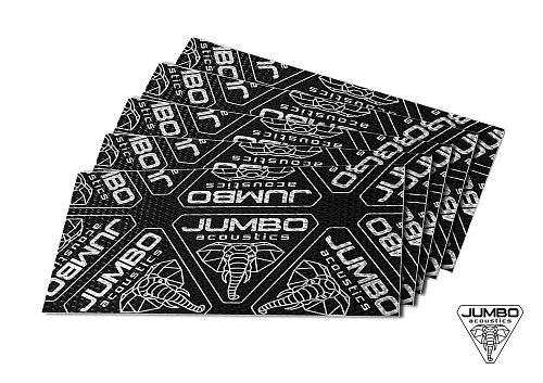 JUMBO V02020R1 Вибропоглощающий лист jumbo acoustics 2.0 (размеры 2 х 250 х 400 мм) купить в Самаре