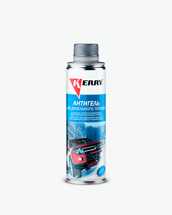 KERRY KR351 KERRY Антигель для ДТ конц-ат на 50л  SuperФормула (Жестяной флакон) 335мл