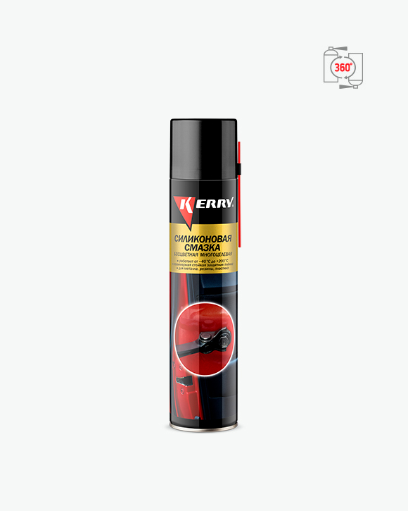 KERRY KR9413 Смазка силиконовая KERRY 400мл