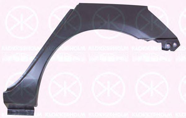 KLOKKERHOLM 3476583 Арка крыла задн лев MAZDA: 3 2003- 4дв