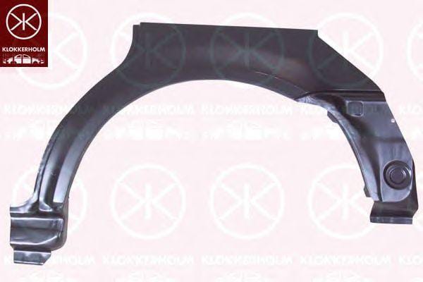 KLOKKERHOLM 9539581 Арка крыла задн лев VW PASSAT B5 10.96-02.05 (седан)