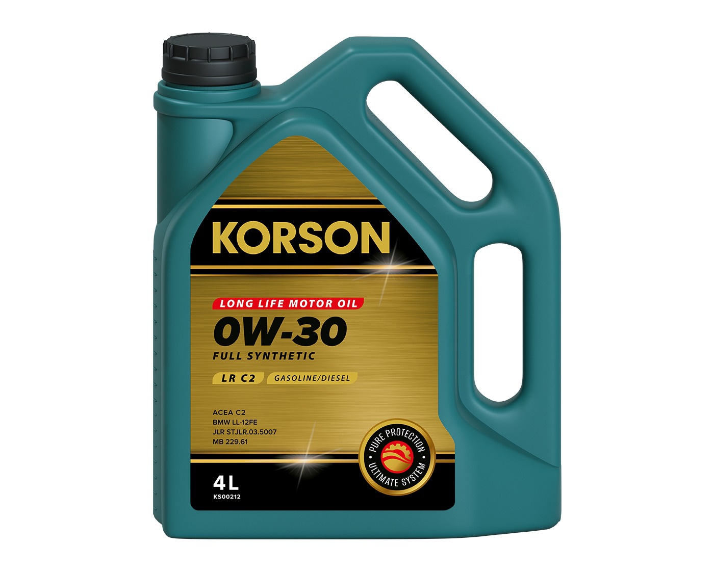 KORSON KS00212 0W-30 FULL SYNTHETIC LR C2 4л (синт. мотор. масло.)