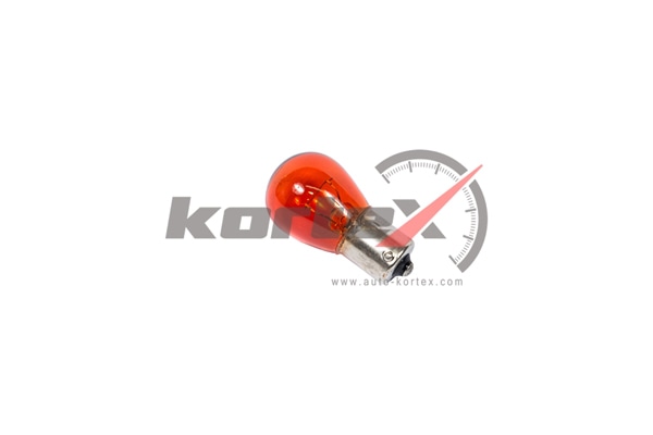 KORTEX KBA1053 Лампа py21w 12v bau15s оранжевая (7507) (premium)