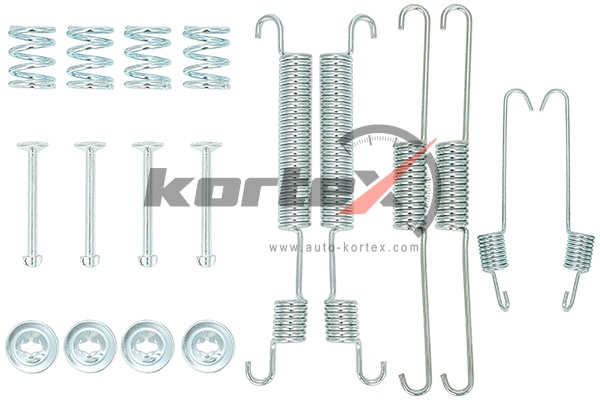 KORTEX KBD005 Ремкомплект барабанных колодок HYUNDAI ACCENT (ТагАЗ) (180x36)