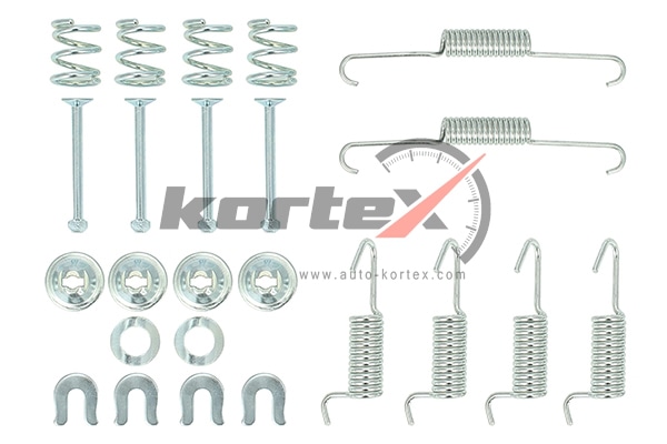 KORTEX KBD011 Ремкомплект барабанных колодок MITSUBISHI LANCER 03-/OUTLANDER 03-/GALANT KBD011