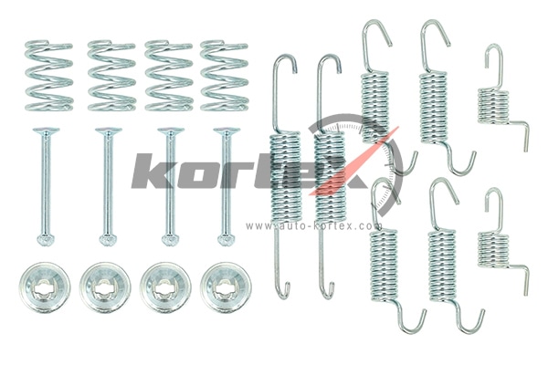 KORTEX KBD016 Ремкомплект барабанных колодок CHEVROLET LACETTI 05- (ручника)