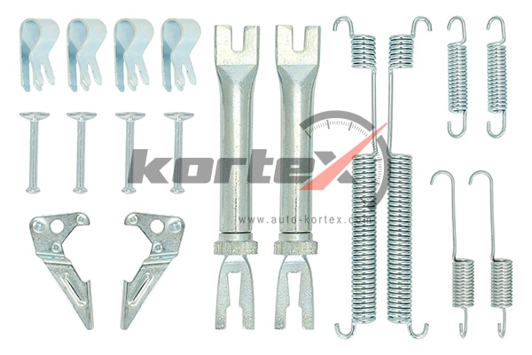 KORTEX KBD018 Ремкомплект барабанных колодок SKODA RAPID/VW POLO SEDAN