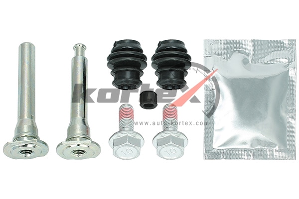 KORTEX KBR330 Ремкомплект направляющих тормозного суппорта переднего HONDA ACCORD VIII/MITSUBISHI LANCER 03- KBR330