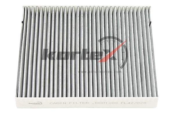 KORTEX KC0120S Фильтр салона AUDI A3/SKODA OCTAVIA/VW GOLF 12- угольный