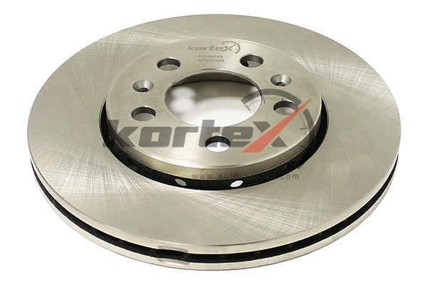 KORTEX KD0013 Диск торм. AUDI A3VW GOLF IVBORASKODA OCTAVIA 98-POLO SEDAN 10- перед.вент.(d256mm) KD0013